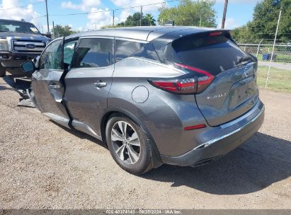 2022 NISSAN MURANO S FWD Gray  Gasoline 5N1AZ2AJ5NC109164 photo #4