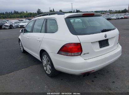 2012 VOLKSWAGEN JETTA SPORTWAGEN 2.0L TDI White  Diesel 3VWPL7AJ4CM668999 photo #4