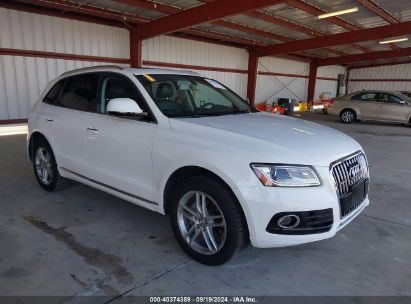 2017 AUDI Q5 2.0T PREMIUM White  Flexible Fuel WA1C2AFP8HA100137 photo #1