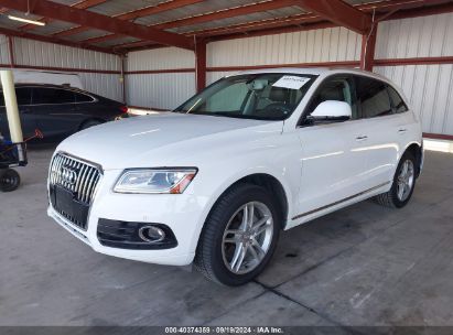 2017 AUDI Q5 2.0T PREMIUM White  Flexible Fuel WA1C2AFP8HA100137 photo #3