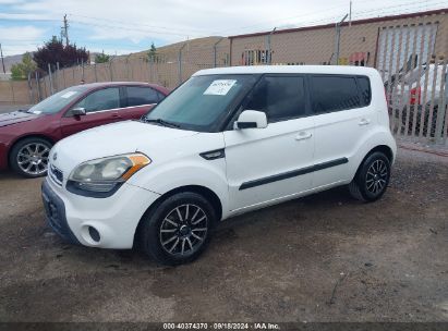 2012 KIA SOUL White  Gasoline KNDJT2A58C7356127 photo #3