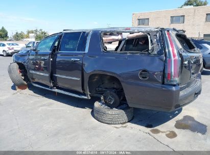 2018 CADILLAC ESCALADE ESV LUXURY Black  Gasoline 1GYS4HKJ4JR217480 photo #4