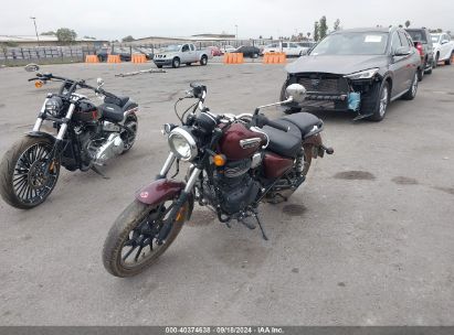 2022 ROYAL ENFIELD MOTORS METEOR 350 Burgundy  Gasoline ME3FDP203NV300851 photo #3