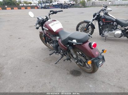 2022 ROYAL ENFIELD MOTORS METEOR 350 Burgundy  Gasoline ME3FDP203NV300851 photo #4