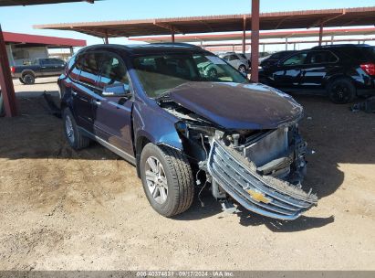 2017 CHEVROLET TRAVERSE 1LT Dark Blue  Gasoline 1GNKRGKD2HJ173006 photo #1