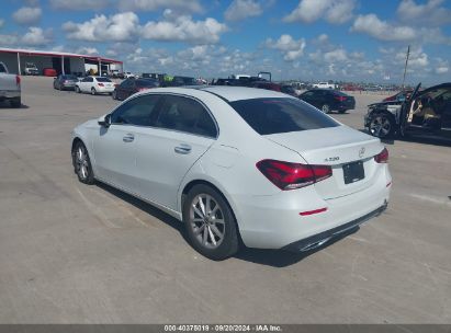 2020 MERCEDES-BENZ A 220 White  Gasoline WDD3G4EB4LW042382 photo #4