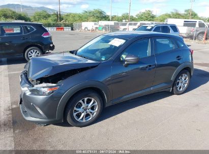 2017 MAZDA CX-3 SPORT Gray  Gasoline JM1DKDB76H0148243 photo #3