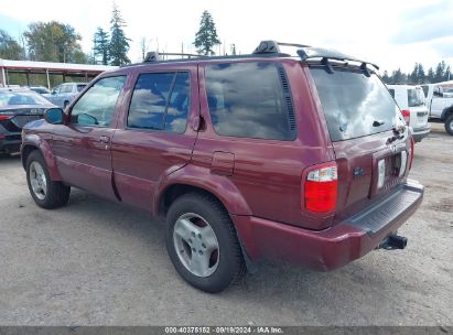 2001 INFINITI QX4 LUXURY Maroon  Gasoline JNRDR07Y61W105806 photo #4