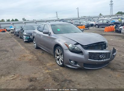 2013 INFINITI M37 Gray  Gasoline JN1BY1AP7DM512553 photo #1