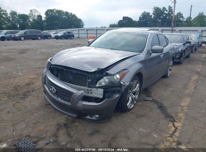 2013 INFINITI M37 Gray  Gasoline JN1BY1AP7DM512553 photo #3