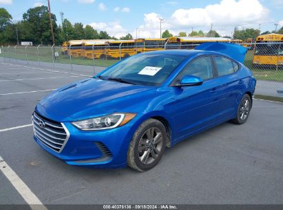 2017 HYUNDAI ELANTRA SE Blue  Gasoline 5NPD84LF0HH087110 photo #3