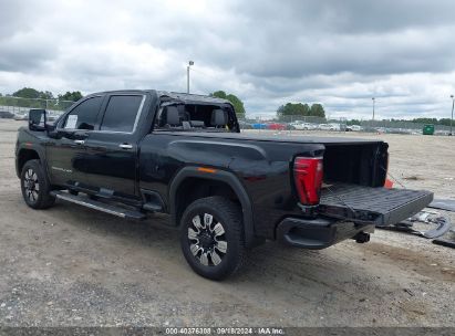 2024 GMC SIERRA 2500HD 4WD  STANDARD BED DENALI Black  Diesel 1GT49REY0RF304014 photo #4