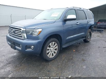 2021 TOYOTA SEQUOIA PLATINUM Blue  Gasoline 5TDGY5B14MS186686 photo #3