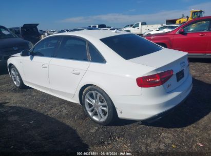 2014 AUDI S4 3.0T PREMIUM PLUS White  Gasoline WAUBGAFL8EA116718 photo #4