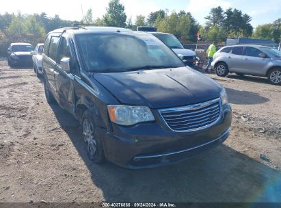 2011 CHRYSLER TOWN & COUNTRY TOURING-L Black  Flexible Fuel 2A4RR8DG0BR614763 photo #1