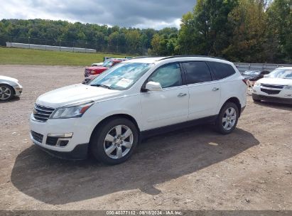 2017 CHEVROLET TRAVERSE 1LT White  Gasoline 1GNKRGKD1HJ247869 photo #3