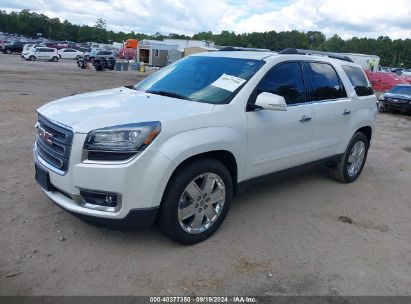 2017 GMC ACADIA LIMITED White  Gasoline 1GKKRSKDXHJ119601 photo #3