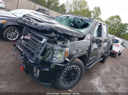 2022 GMC SIERRA 2500HD 4WD  STANDARD BED AT4 Black  Diesel 1GT49PEY7NF246675 photo #3