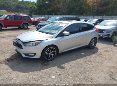 2017 FORD FOCUS SEL Silver  Gasoline 1FADP3M2XHL338046 photo #3