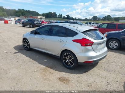 2017 FORD FOCUS SEL Silver  Gasoline 1FADP3M2XHL338046 photo #4