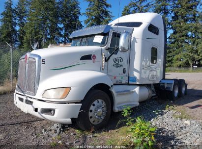 2010 KENWORTH CONSTRUCTION T660 White  Diesel 1XKAD49X9AJ273065 photo #3