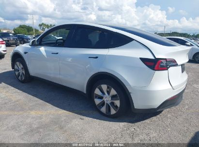 2023 TESLA MODEL Y AWD/LONG RANGE DUAL MOTOR ALL-WHEEL DRIVE White  Electric 7SAYGDEE1PF760785 photo #4