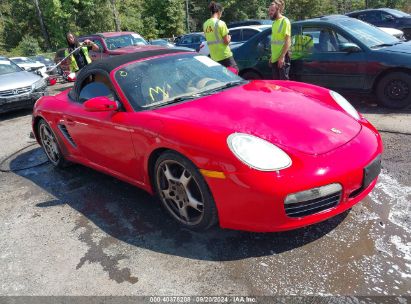 2005 PORSCHE BOXSTER S Red  Gasoline WP0CB29875U731133 photo #1