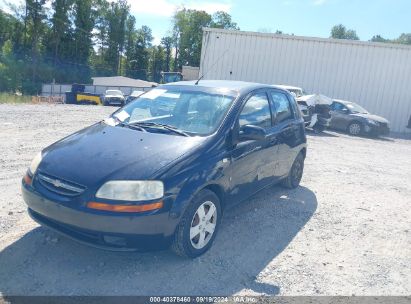 2008 CHEVROLET AVEO 5 SPECIAL VALUE Black  Gasoline KL1TD66618B142106 photo #3