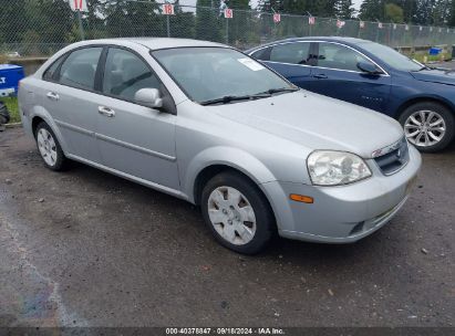 2007 SUZUKI FORENZA CONVENIENCE Silver  Gasoline KL5JD56Z07K500434 photo #1