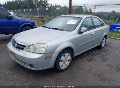 2007 SUZUKI FORENZA CONVENIENCE Silver  Gasoline KL5JD56Z07K500434 photo #3