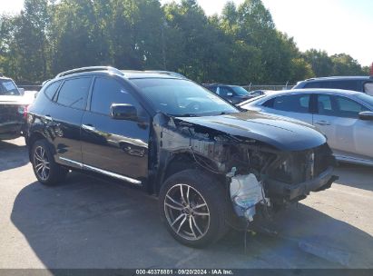 2014 NISSAN ROGUE SELECT S Black  Gasoline JN8AS5MT0EW619268 photo #1