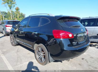 2014 NISSAN ROGUE SELECT S Black  Gasoline JN8AS5MT0EW619268 photo #4