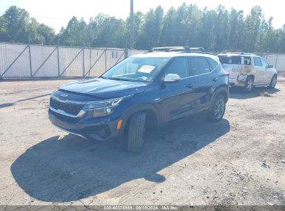 2022 KIA SELTOS S Blue  Gasoline KNDEUCAA9N7309483 photo #3