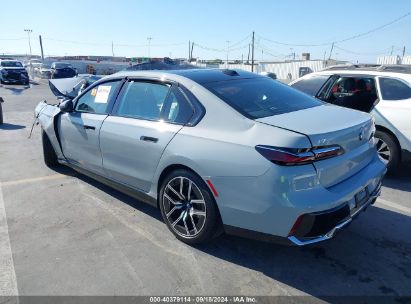 2023 BMW I7 XDRIVE60 Gray  Electric WBY53EJ04PCN87819 photo #4