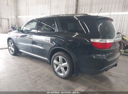 2011 DODGE DURANGO CITADEL Black  Gasoline 1D4SE5GT1BC699568 photo #4