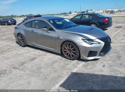 2020 LEXUS RC F Silver  Gasoline JTHDP5BC2L5007975 photo #1