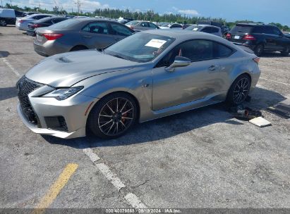 2020 LEXUS RC F Silver  Gasoline JTHDP5BC2L5007975 photo #3