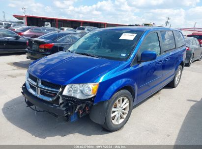 2013 DODGE GRAND CARAVAN SXT Blue  Flexible Fuel 2C4RDGCG1DR687224 photo #3