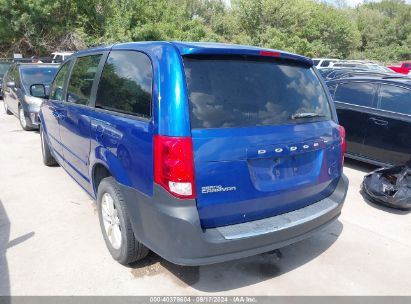 2013 DODGE GRAND CARAVAN SXT Blue  Flexible Fuel 2C4RDGCG1DR687224 photo #4