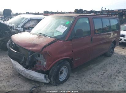 1999 CHEVROLET EXPRESS Red  Gasoline 1GNFG15MXX1151186 photo #3