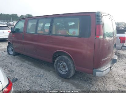 1999 CHEVROLET EXPRESS Red  Gasoline 1GNFG15MXX1151186 photo #4