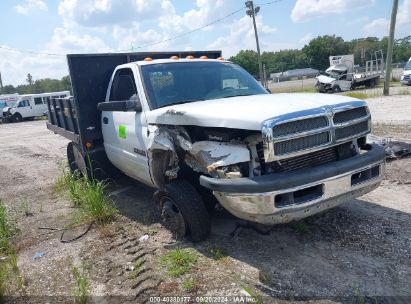 2001 DODGE RAM 3500 ST White  Diesel 3B6MF36621M566614 photo #1