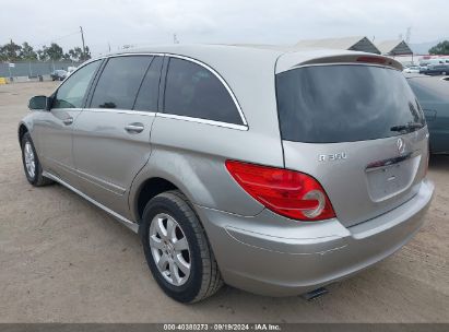 2007 MERCEDES-BENZ R 350 4MATIC Gray  Gasoline 4JGCB65E57A042825 photo #4