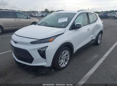 2023 CHEVROLET BOLT EUV FWD LT White  Electric 1G1FY6S09P4166905 photo #3