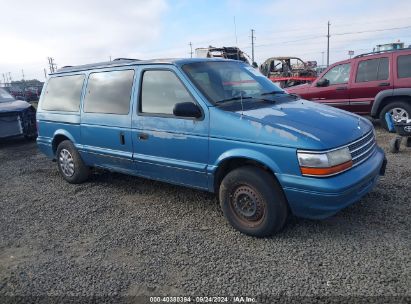 1994 PLYMOUTH GRAND VOYAGER SE Blue  Gasoline 1P4GH44R4RX353610 photo #1