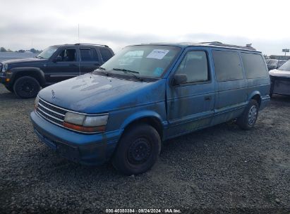 1994 PLYMOUTH GRAND VOYAGER SE Blue  Gasoline 1P4GH44R4RX353610 photo #3