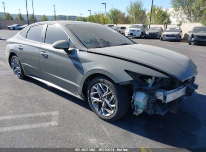 2020 HYUNDAI SONATA SEL Gray  Gasoline 5NPEF4JA7LH054907 photo #1