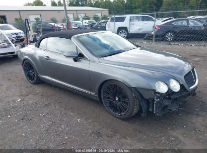 2008 BENTLEY CONTINENTAL GTC Gray  Gasoline SCBDR33W88C055236 photo #1