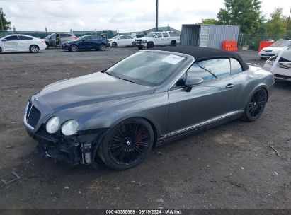 2008 BENTLEY CONTINENTAL GTC Gray  Gasoline SCBDR33W88C055236 photo #3