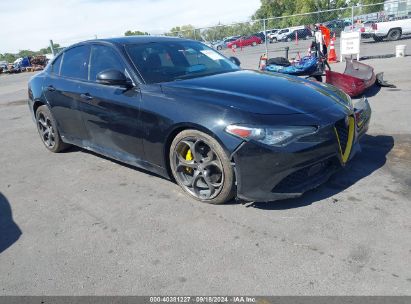 2018 ALFA ROMEO GIULIA TI SPORT RWD Black  Gasoline ZARFAECN3J7582511 photo #1